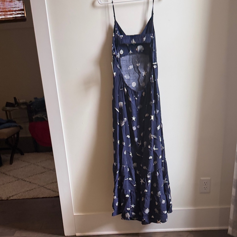 A new day Navy Blue Star and Sea Shells Maxi Dress - Picture 5 of 7